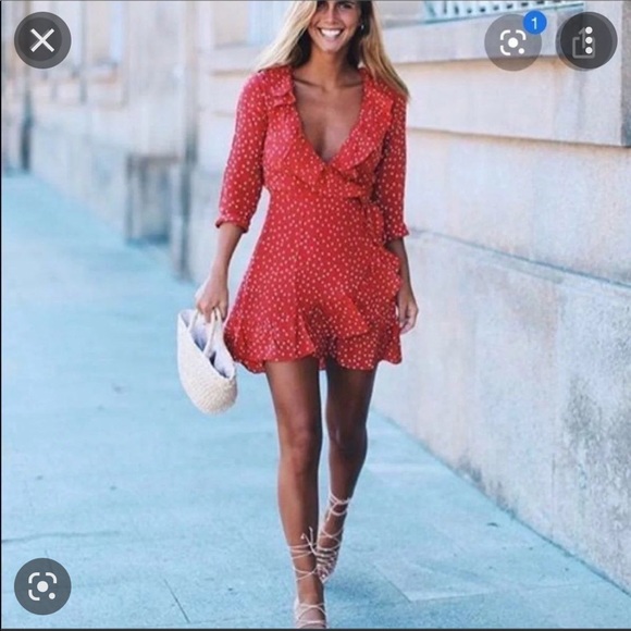 Realisation Par Alexandra Red Star Dress - Picture 2 of 12